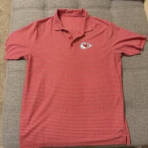 Red and white chiefs polo